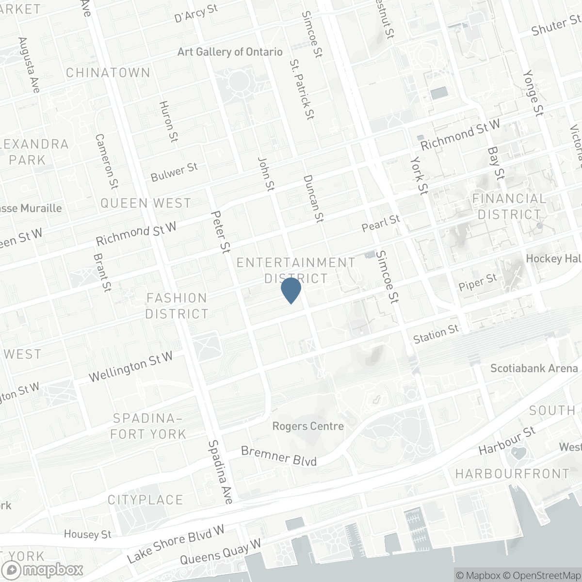 1208 - 8 MERCER STREET, Toronto, Ontario M5V 0C4